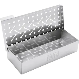Weber Räucherbox 24,64 x 12 x 5 cm Edelstahl Silber