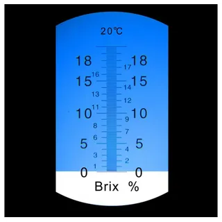 PCE Instruments PCE-018 Wein / Saft Refraktometer / Handrefraktometer