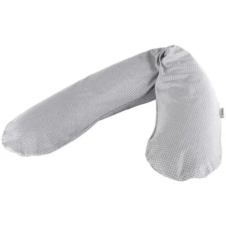 Theraline Stillkissenbezug , Grau , Textil , Punkte , 190 cm , Füttern, Stillen, Stillkissen