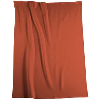 Biederlack Uno Soft Kuscheldecke 150 x 200 cm Orange
