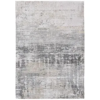 Louis De Poortere Teppich Coney Grey Atlantic Streaks 240/340 cm , Grau , Textil , Grafikmuster , Rechteckig , 240x340 cm , Oeko-Tex® Standard 100 , antistatisch, pflegeleicht, rutschfeste Unterfläche, für Fußbodenheizung geeignet, UV-beständig, waschbar , Teppiche und Böden, Teppiche