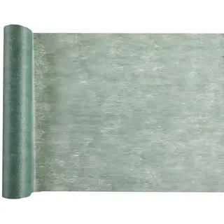 Santex mariage Vliesstoff, 30 cm, 25 m lang, Tischläufer, Party, Hochzeitsdekoration, Eukalyptus Grün