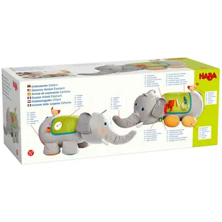 Haba Stoffpuppe Entdeckertier Elefant 1 St