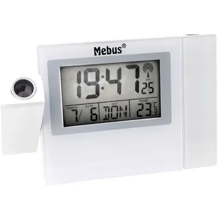 Mebus Projektionswecker - White