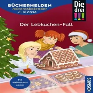 Kosmos Die drei !!! Bücherhelden 2. Klasse Adventskalender 2024
