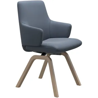 Stressless Stressless® Polsterstuhl »Laurel«, Leder PALOMA, Vollholz, blau (sparrow blue paloma walnuss)