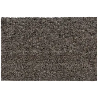 ASTRA Fußmatte "Kokosvelours 106" rechteckig 16 mm Höhe Schmutzfangmatte, Kokosmatte, In -und Outdoor geeignet, grau