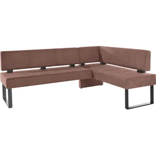 otto home Home affaire Eckbank »Oliver mit Metallgestell, Küchenbank« verschiedene Bezüge Cord Esszimmerbank OTTOs Choice,