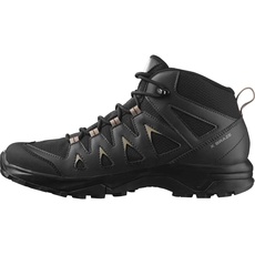 Bild X Braze Mid Gore-Tex Herren Wander Wasserdichte Schuhe, Hiking-Basics, Sportliches Design, Vielseitiger Einsatz, Black, 44