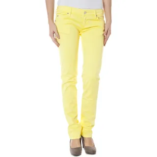 ZUELEMENTS Hosen Damen Textil Gelb SF1020 - Größe: 26 - Gelb
