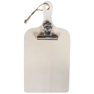 Rayher HOBBY Rayher 62692000 Holz-Klemmbrett, FSC Mix Credit, 11,5x23x0,7cm, zum hä