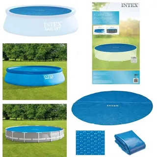 Intex Solarabdeckplane blau Ø 488 cm
