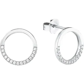 s.Oliver Ohrstecker Kreis Zirkonia silber 12 mm