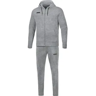 Jako Base Trainingsanzug Hellgrau Meliert 36