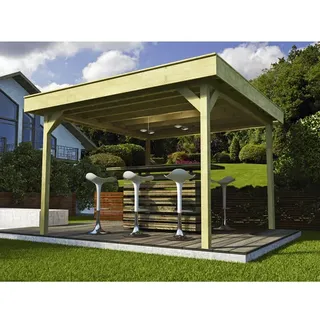 Weka 657 360x349cm Pavillon natur (657.3535.00.01)