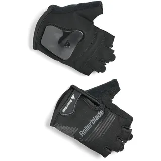 Rollerblade Skate Gear Gloves, Inline-Skate Handschoner, Inliner Handschuhe für Damen und Herren, Unisex, Schwarz, M