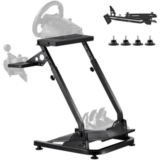 Vevor Lenkradhalterung Simulator Cockpit Schwarz PC