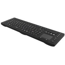 DELTACO TB-503 – Tastatur – Med Touc Tastatur USB QWERTY Nordic schwarz