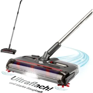 Clean Maxx Akku-Besen Grau