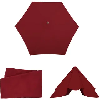 MCW Ersatzbezug Ø 3 m Polyester Bordeaux