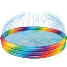 Bild Regenbogen-Pool mit Sprinkler 150x25 cm