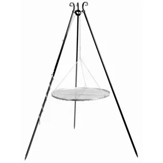 Schwenkgrill 180 cm inkl. Grillrost Ø 80 cm Edelstahl