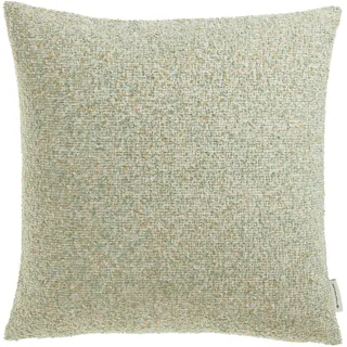 Tom Tailor Bouclé Dekokissen  mit grober Stoffoptik 40 x 40 cm Grün