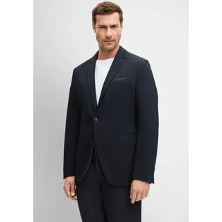 Sakko CINQUE "CIDITO", Herren, Gr. 106, blau (dunkelblau), Web, Obermaterial: 52% Polyester, 21% Polyamid, 17% Viskose, 10% Elasthan, unifarben, regular fit, Sakkos Sakko, in 2-Knopf-Form