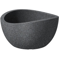 Bild Wave Globe Ø 40 x 21 cm schwarz granit