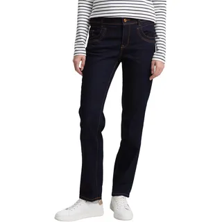 Tom Tailor Damen 1008146 Alexa Straight Jeans, 10138 - Rinsed Blue Denim, 34W / 32L EU