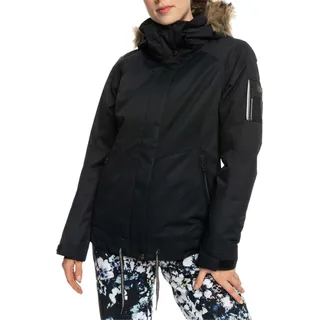 Women's Roxy Meade warme Skijacke schwarz L - Schwarz