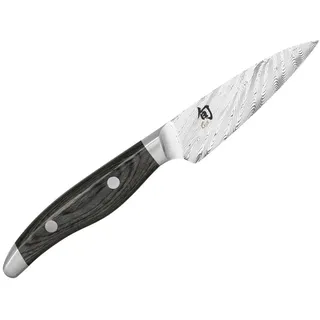 KAI Shun Nagare Gemüsemesser 9 cm grauschwarz Pakkaholz geschmiedet