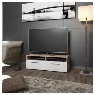 Vicco TV-Lowboard 950 mm Sonoma/weiß