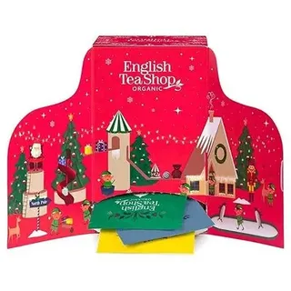 English Tea Shop Adventskalender - Rot 24 einzeln verpackte BIO-Tees Tee 1 St