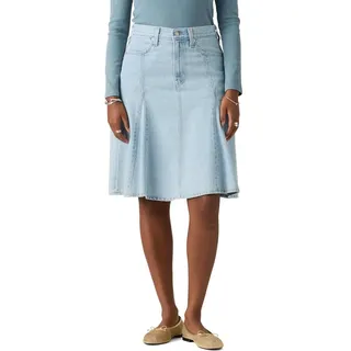 Levi's Godet Knee Length Skirt of Course Stone
