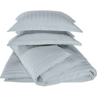 De Witte Lietaer De Witte Lietaer Bettbezug Baumwolle Satin Zygo - Einzel - 140 x 220 cm - Blau - Blau