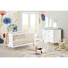 Pinolino BABYZIMMER Weiß, Eichefarben