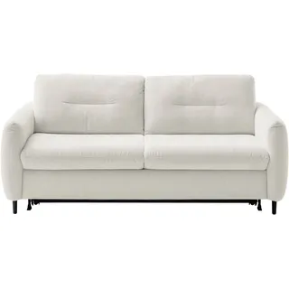 Home Affaire Schlafcouch Polyester 2-Sitzer Weiß