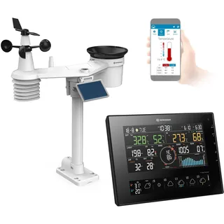 Bresser 11-Tage 4Cast CV WLAN Wetter Center 7-in-1 - schwarz