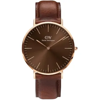 Armbanduhr Classic St Mawes Bernstein Daniel Wellington Herren Damen
