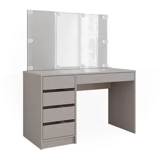 Vicco Sherry 120 cm mit Spiegel & LED-Beleuchtung, - Beige