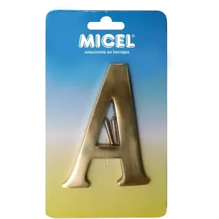 Micel – Buchstaben Messing, 100 mm auf LP