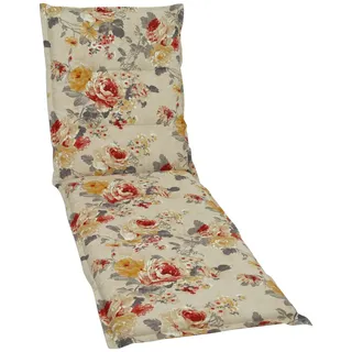 Liegenauflage GO-DE "Rollliegenauflage", bunt, B:190cm H:8cm T:60cm, Bezug: 80% Baumwolle, 20% Polyester, Polsterauflagen, Liegenauflage