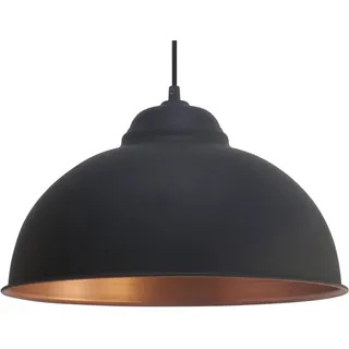 EGLO Truro 1-flg. 37 cm rund schwarz-kupfer