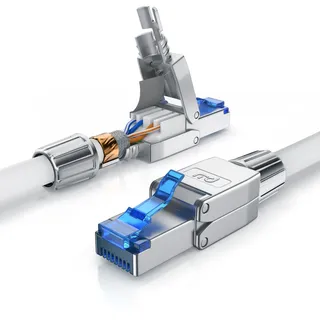 Primewire Patchkabel CAT 8 - Gigabit Ethernet LAN Kabel - 40 Gbit/s - S/FTP PIMF Schirmung - Netzwerkkabel - 15m