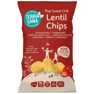 TerraSana Linsenchips Thai Sweet Chili bio