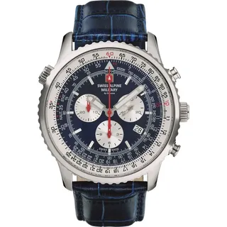 Swiss Alpine Military 7078.9535SAM Leder 44 mm 7078.9535SAM