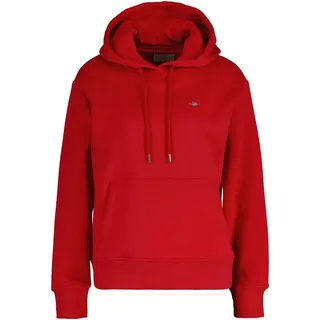 GANT Hoodie »SHIELD HOODIE«, Grafische GANT-Stickerei auf der Brust Gant RUBY RED S