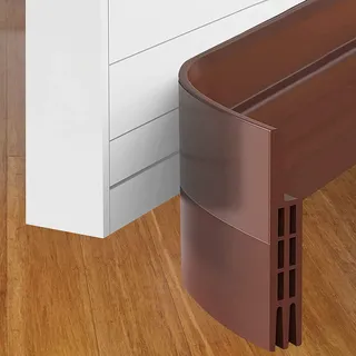 HEQUN Dichtungsband für Türen, Selbstklebende Tür Türdichtung Dichtungsstreifen Zugluftstopper gegen Insekt Ersatzdichtung Wetterfest Blocker Schalldichtung Silikon Türstopper 500 * 5cm