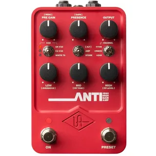 UNIVERSAL AUDIO Uafx Anti 1992 High Gain Amp